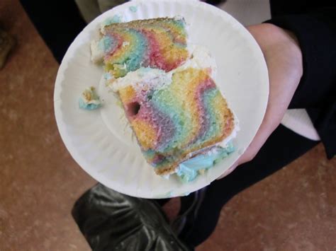 Rainbow Zebra Cake — chocolate + connie