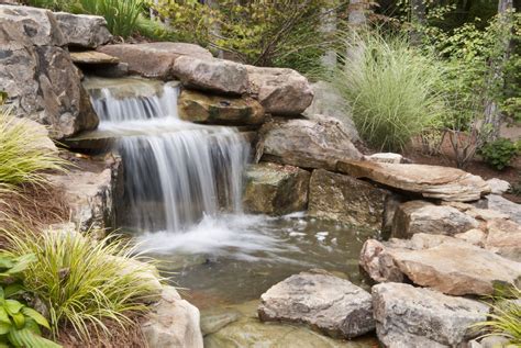 Image detail for -backyard waterfall residential 300x200 Summertime Backyard Makeover ...