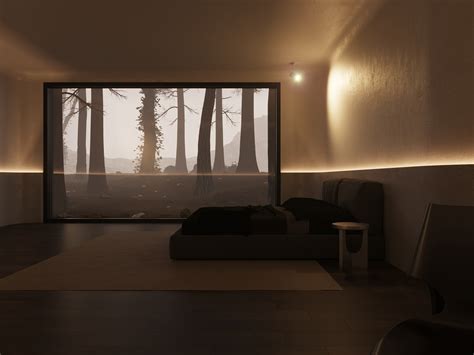 House in the woods on Behance