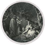 Illustration By Gustave Dore Scene From The Divine Comedy By Dante Painting by Gustave Dore