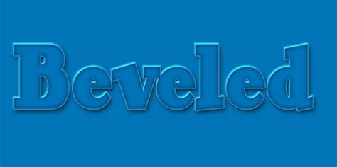 Beveled Layer Style - Free Downloads and Add-ons for Photoshop