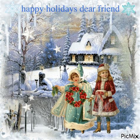 Happy Holidays Dear Friends Pictures, Photos, and Images for Facebook ...