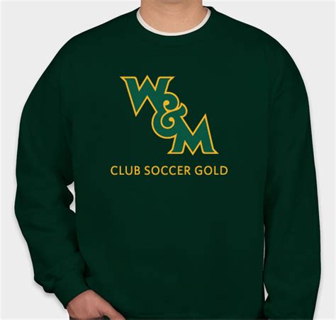 William & Mary Club Soccer Gold Custom Ink Fundraising