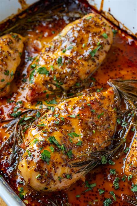 Easy Baked Honey Dijon Chicken | Ricetta | Cibo, Ricette, Foodie