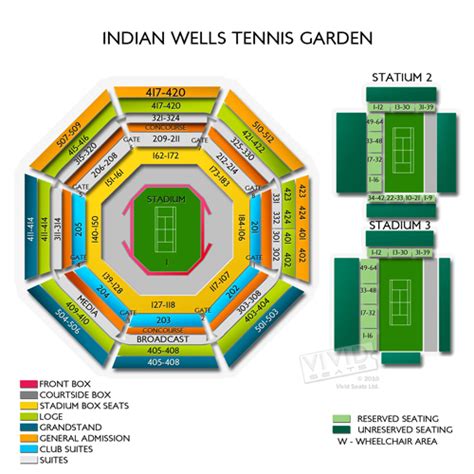 Indian Wells Tennis Garden Tickets - Indian Wells Tennis Garden Seating Chart | Vivid Seats