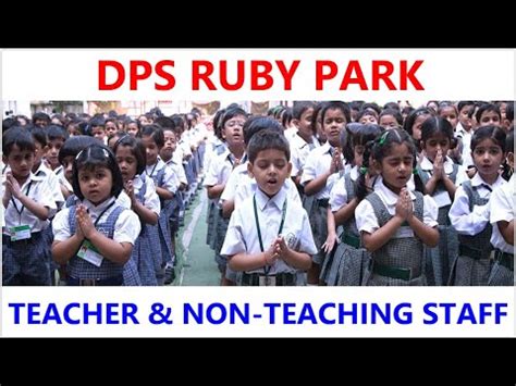 DPS Ruby Park Teacher & Non Teaching Staff Recruitment | Teacher Recruitment | Public School ...