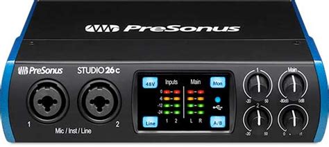 Presonus Studio 26c |** Studio Economik | Pro-Audio Recording Equipment ...