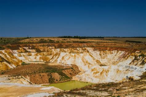 Sand mine stock photo. Image of sand, white, industrial - 33195624