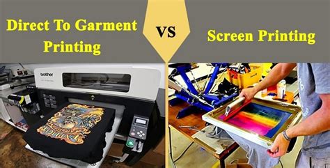 Direct To Garment Printing Vs. Screen Printing