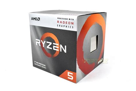 AMD Ryzen 5 3400G Review - Packaging & Product