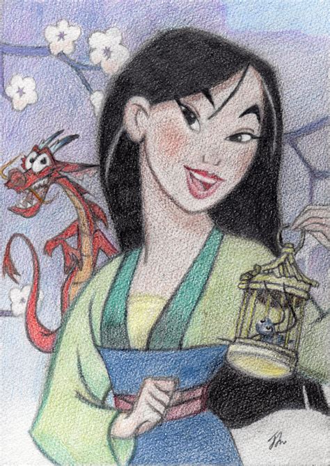 Mulan, Disney by LittleDragonZ on DeviantArt