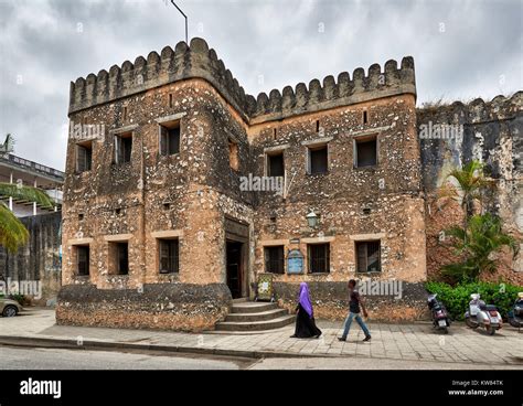 Old Fort of Stone Town, Ngome Kongwe, UNESCO World Heritage Site, Zanzibar, Tanzania, Africa ...