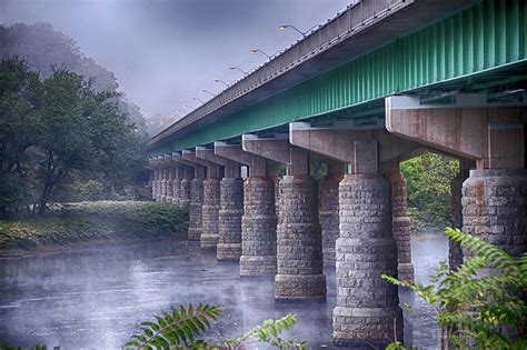 Bridge Over the Delaware River Photograph by Eleanor Bortnick - Fine Art America