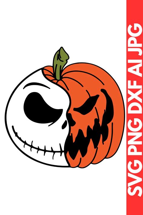 Disney jack skellington svg halloween jack skellington svg pumpkin svg nightmare before ...