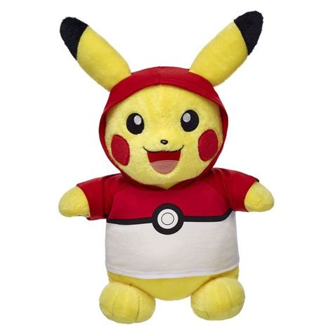 Build-A-Bear Pikachu Images And Details Released Pokemon Purse, Type ...