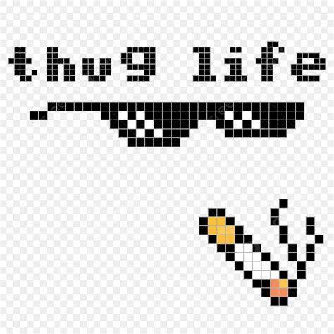 Thug Life Glasses PNG, Vector, PSD, and Clipart With Transparent ...