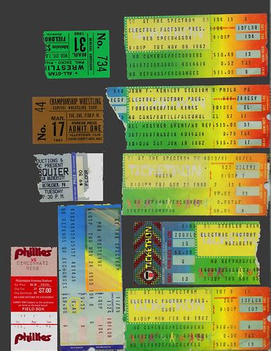 Tickets | Ron Bowen | Flickr