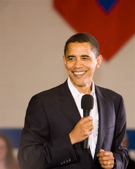 Barack Obama's winning smile | Barack Obama in Davenport Iow… | Flickr