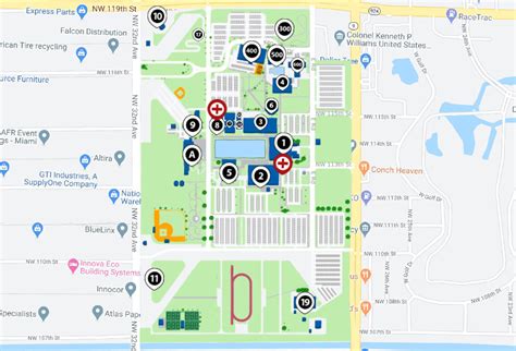 Campus Map & Directions - North Campus | Miami Dade College