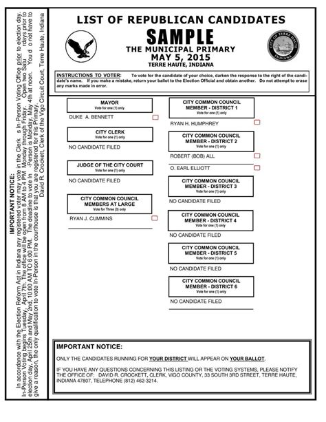 Republican Sample Ballot 2015 primary.pdf | | tribstar.com