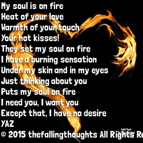 The Falling Thoughts | Love poems, Soul on fire, Just thinking about you