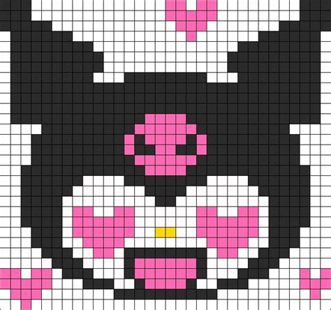 a cross stitch pattern with an angry cat face