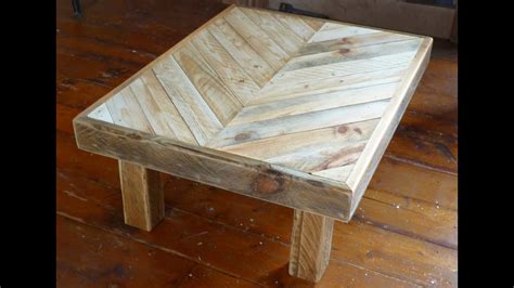 Pallet Wood Coffee Table Plans | Review Home Co