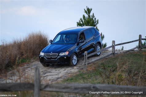 New BMW X3 off-road at Performance Center