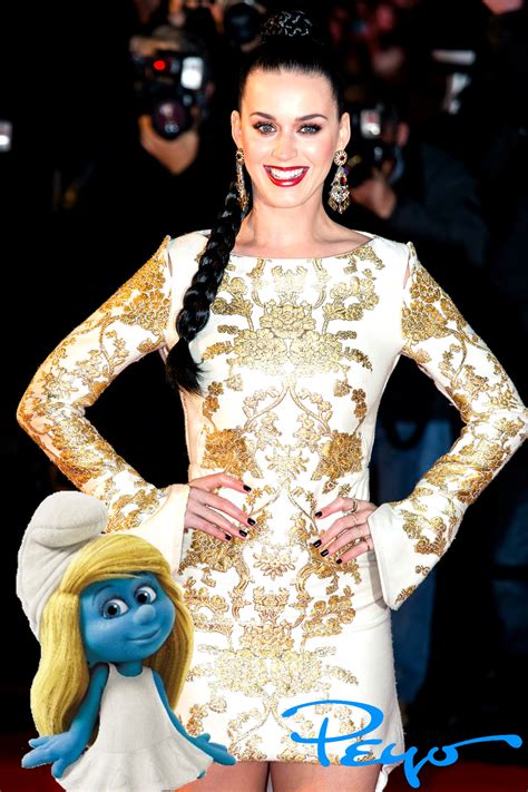 Image - Smurfette with Katy Perry at the 15th NRJ Music Awards.jpg | The Katy Perry Wiki ...