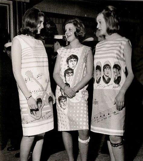 paper dresses, 1960s.... | Beatles dress, Paper dress, 1960s fashion