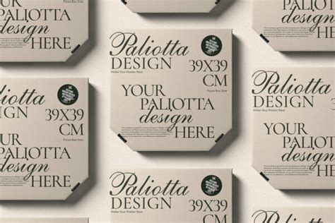 Pizza Box Mockup - Free Download