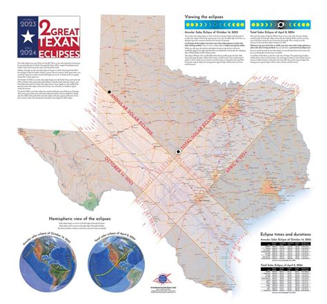 Annular solar eclipse 2023 Texas — Great American Eclipse