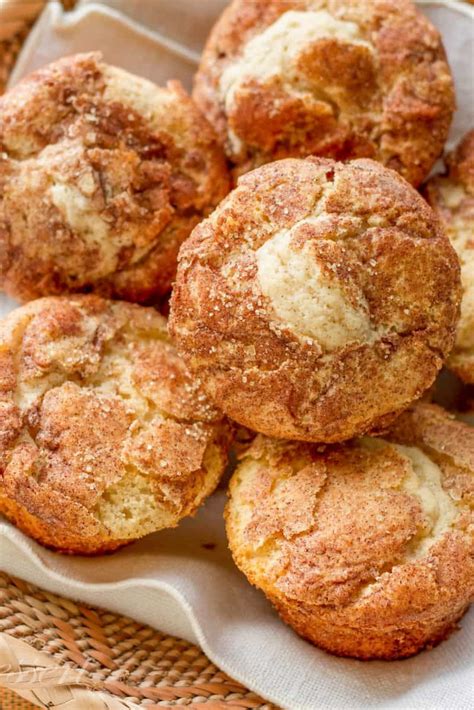 Snickerdoodle Muffins - Saving Room for Dessert