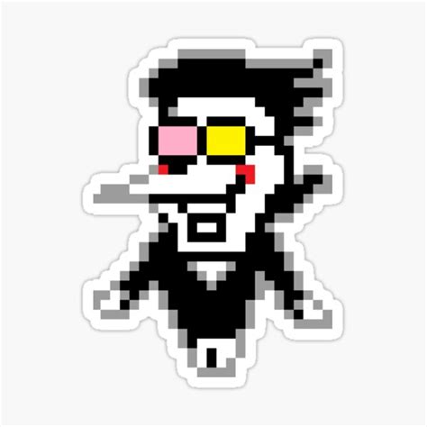 "DELTARUNE Chapter 2 - Spamton" Sticker for Sale by Puppy- | Redbubble