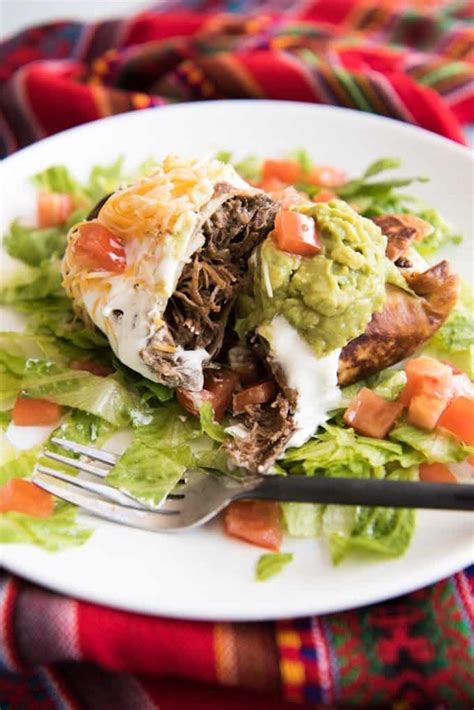 Shredded Beef Chimichangas - House of Nash Eats