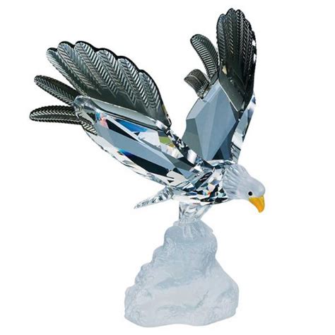 Preciosa Crystal Bald Eagle Figurine Designer Series | AllThingsCrystal