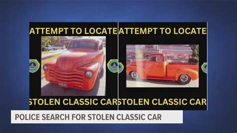 Des Moines police search for stolen classic car | weareiowa.com