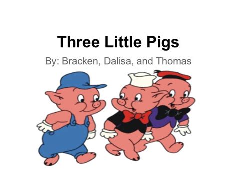 Three little pigs (2)