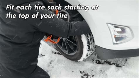 Winter Driving Socks: How To Install Tire Socks - Les Schwab