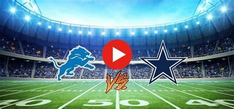 [[[stream!!!]+++]] Today: Detroit Lions - Dallas Cowboys liv | Grupo ...