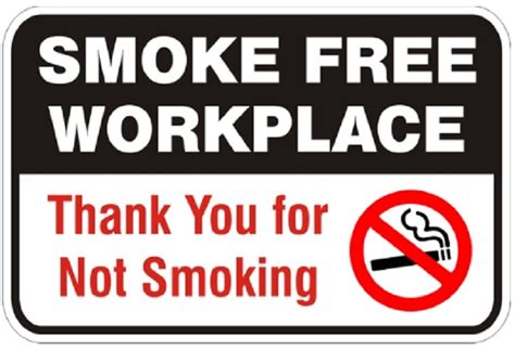 smoke free workplace policy – Method Statement Portal