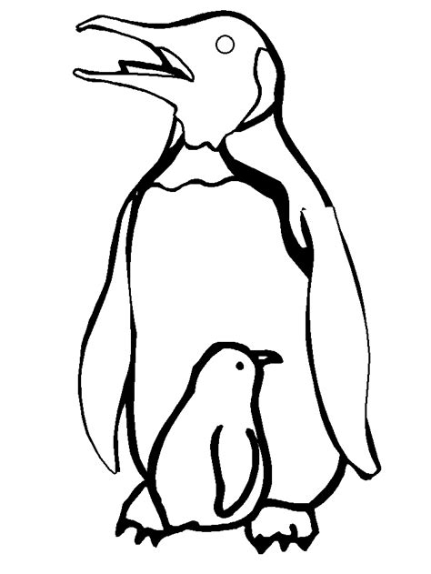 Free Printable Penguin Coloring Pages For Kids