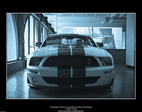 Ford Shelby GT500 in the Autodesk Gallery at One Market | Flickr