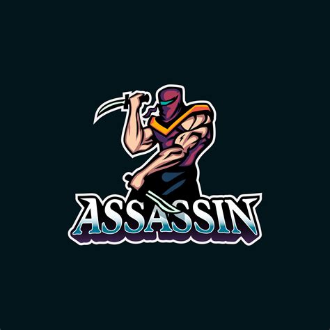 Assassin killer mascot logo design 2760285 Vector Art at Vecteezy