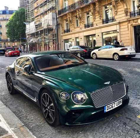 New Bentley Continental GT Green #AutoTribute #lamborghiniaventador ...