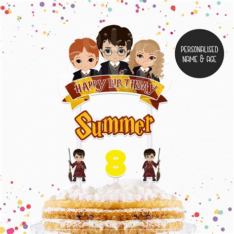 HARRY POTTER Cake Topper – Pikit Kids