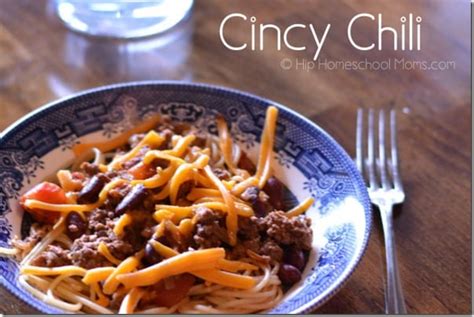 Cincy Chili from Hip Homeschool Moms