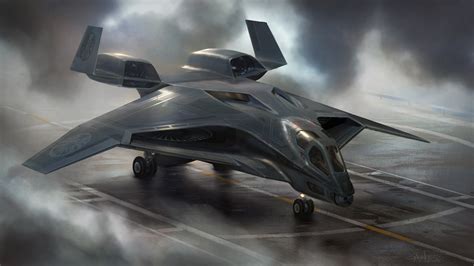 Avengers Quinjet Concept Art