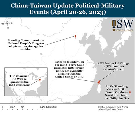 China-Taiwan Weekly Update, April 28, 2023 | Institute for the Study of War