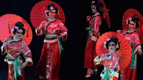Japanese Umbrella Dancers | Themed Entertainment